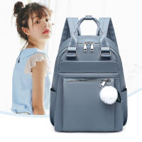 Mochila Oxford de viaje impermeable para mujer, bolso escolar conciso informal, de alta calidad, a la moda - details 25