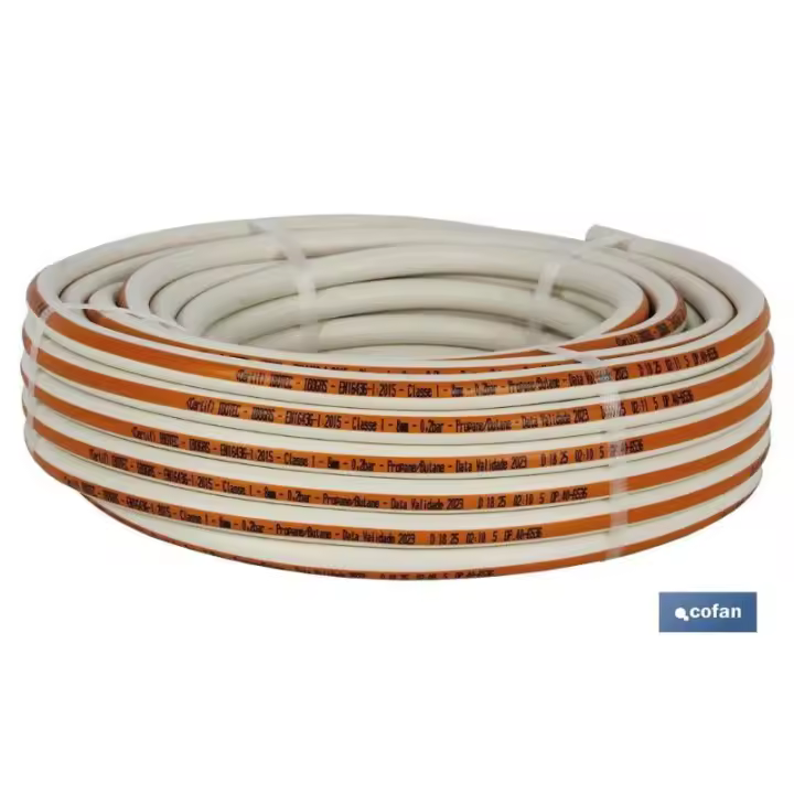 Tubo gas flexible portugal en 16436-1 ø8x25 m - 1