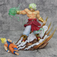 Figura De Acción Dragon Ball 20cm Brolly Vs Son Goku Anime Muscle Super Saiyan Doble Modo Colección Ornamento Juguetes Para Adolescentes Y Adultos - details 7