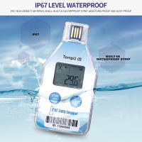 Logger De Temperatura USB Precisión Alta 32000 Puntos Registador De Termómetro Con Alarma Para Cadena Fría Refrigerada Generador De Reporte PDF - details 10