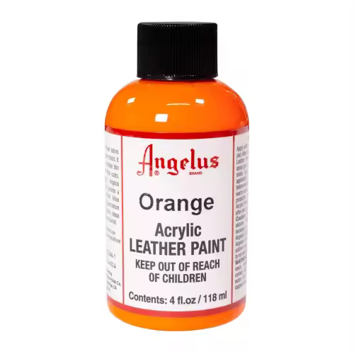 Angelus PINTURA CUERO Y POLIPIEL ANGELUS ORANGE 118 ML - 1