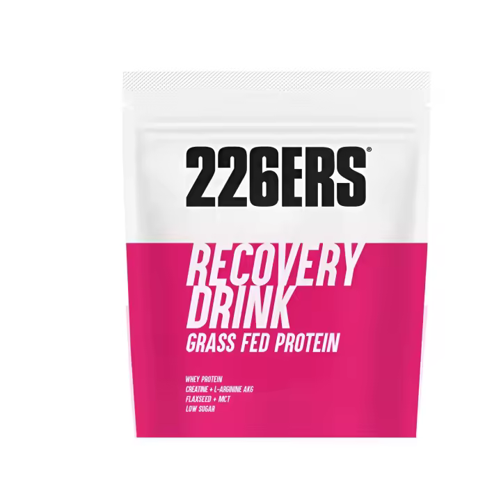 RECOVERY DRINK (1KG) FRESA - 226ERS / Recuperación rápida  Con sales minerales y proteínas de alta calidad - 1