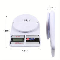 Báscula De Cocina Digital Electrónica Para Hornear Precisión Hasta 3000g Peso De Alimentos Escala De Cocina Con Pantalla LED - details 1