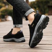 Zapatos De Hombre Casual Transpirables De Cuero Sintético Antideslizantes Para Primavera Y Otoño Talla Verdadera Cómodos - details 30