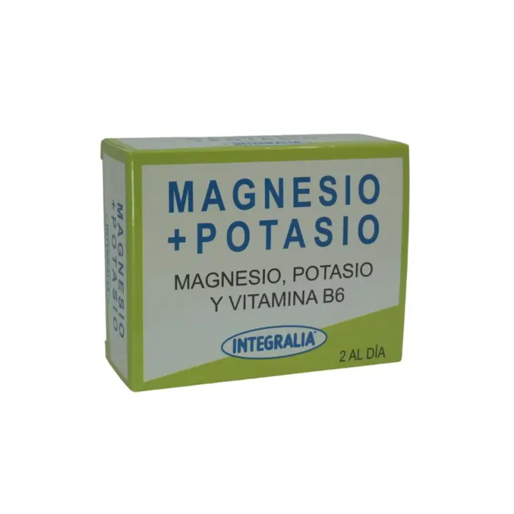 MAGNESIO + POTASIO 60 CAPSULAS  INTEGRALIA - 1