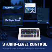 StreamDeck Mini Visual Keyboard LCD 15Botones Controlador De Contenido En Vivo Para Windows/MacOS Botón Personalizado Regalo Kryboard - details 8