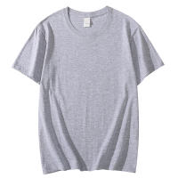 Camiseta De Algodón Pesada 220g Para Hombre Y Mujer Con Cuello Redondo Y Mangas Cortas En 8 Colores Sólidos Talla S-4XL - details 6