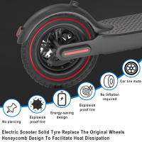 Pneumático Sólido De 10 Pulgadas Para Xiaomi M365 pro Pro2 1S Patinete Eléctrico 10x2.0 Neumático Duradero De Goma Sin Camara Absorbedor De Choques Rueda Damping - details 0