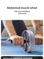 Rueda De Ejercicio Abdominal Silenciosa Para Casa 1pc Aparato De Masa Corporal Y Fortalecimiento Muscular Para Cintura Y Abdomen - details 0