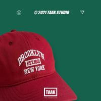 Gorro De Béisbol Para Mujer Y Hombre Protección Solar Primavera Verano Bordado Letras Rojo Talla Unica Estilo Coreano Y Streetwear - details 5