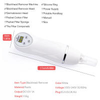 Máquina De Cuidado De La Piel Digital Para Eliminar Acné Y Quemaduras De Puntos Negros Con Microdermabrasión Y Vacío Herramienta Profunda Limpieza De Poros - details 1