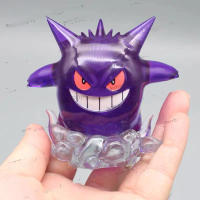 Figura De Acción Pokemon 8cm Snorlax Gengar Transparente Modelo Anime Decoración Coleccionable Juguetes Regalo PVC Para Adultos - details 5