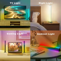 Lámpara De Ambiente LED RGB Para Decoración De Habitación Y Juego De PC Luz Nocturna Bluetooth Para Mesa Y TV Iluminación De Modo Contemporáneo - details 11