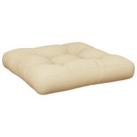 vidaXL Cojín para sofá de palets de tela 60x61,5x10 cm Color Beige,  Azul y blanco,  Verde y rosa y mas Cojín Decorativo de Asiento Cojines de muebles de salon - details 0