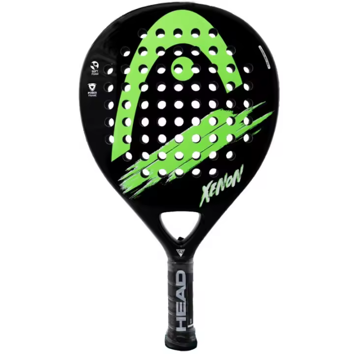 Head Pala de Pádel Xenon Verde con Tecnología Innegra y Puente Sólido - 1