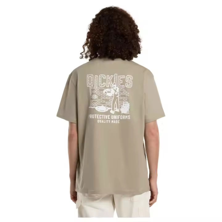 Camiseta de Manga Corta Dickies Bricklane para hombre en color marron - 1