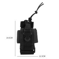 Bolsa De Almacenamiento Táctico Ajustable Para Radio Walkie Talkie Molle Funda De Nylon Para Equipo De Exterior Y Deportes - details 7