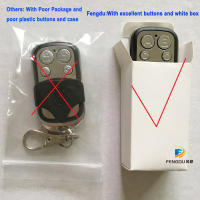 10PCS Control Remoto De Puerta De Garaje 433MHZ 4 Canales Duplicador De Clave De Coche Método De Codificación Rolante - details 2