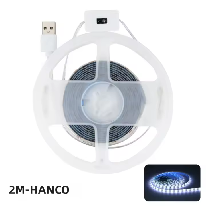 Tira De Luces LED 1-5M Control Por Gestos DC 5V USB 60 LEDs/m Luz De Fondo Dimmer Sensor No Aquecida Para TV Cocina Armario - 1