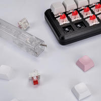 Herramienta De Limpieza Para Teclado Mecánico 2 En 1 Con Palanca Para Switch Y Capas De Teclas Herramienta De Juego MOSHOU - details 7