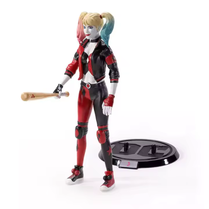 DC COMICS FIGURA HARLEY QUINN BENDYFIGS THE NOBLE COLLECTION 18cm - 1