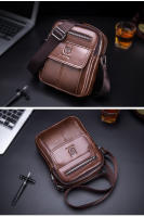 Bullcaptain-Bolso de hombro informal para hombre, bandolera de negocios de alta calidad, de cuero de vaca, Mini bolsillo de gran capacidad - details 9