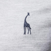 POLO de algodón con solapa nueva para hombre, camisa informal de moda con bordado de cervatillo, manga larga, primavera y otoño, 2024 - details 11