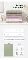 Mantas receptoras de Algodón para Bebés, 90x70cm, para niños y niños recien nacidos, Super suave, de Doble USO, para Cuna, cochecito, ropa de Cama, colcha sólida - details 4