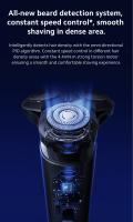 Afeitadora Eléctrica Portátil XIAOMI MIJIA S700 Cabeza Flexible IPX7 Impermeable Afeitadora De Barba Trimmer Corte Washable 30 Días - details 7