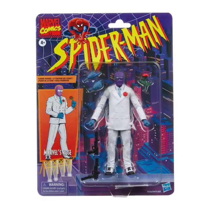 Spider-Man Marvel Legends Retro Collection Figura Marvel’s Rose 15 cm - 1