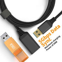 Cable De Extensión USB 3.0 Femenino a Masculino NNBILI 3m Alta Velocidad De Transmisión De Datos Para PC Laptop Juego De Computadora - details 9
