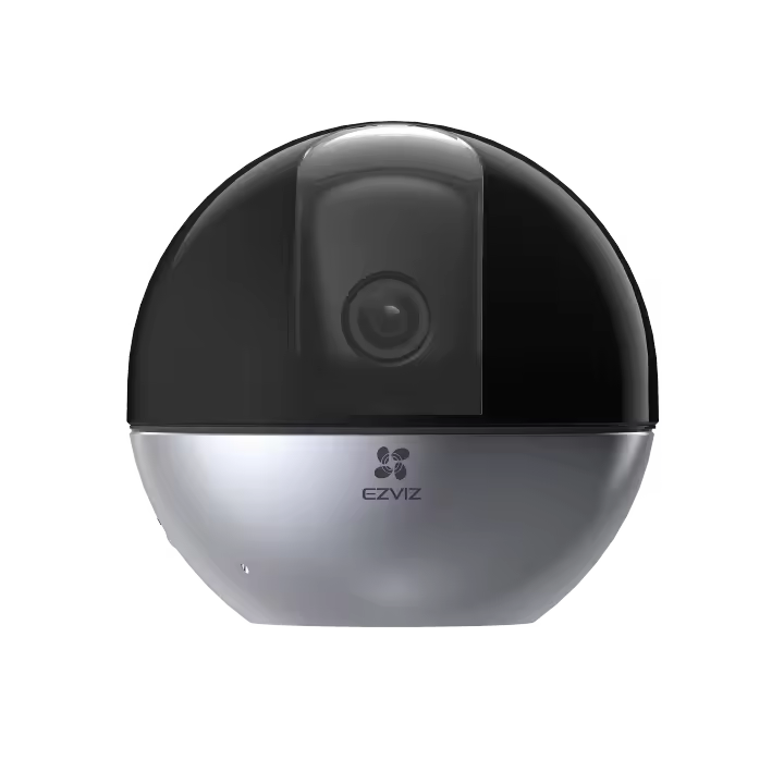 Ezviz E6 Cámara inteligente para el hogar Protección con imágenes de calidad, estilo profesional, resolución 3K, visión 360º  con wifi 2,4 o 5 GHz¹ - 1