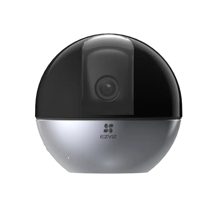 Ezviz E6 Cámara inteligente para el hogar Protección con imágenes de calidad, estilo profesional, resolución 3K, visión 360º  con wifi 2,4 o 5 GHz¹ - 1