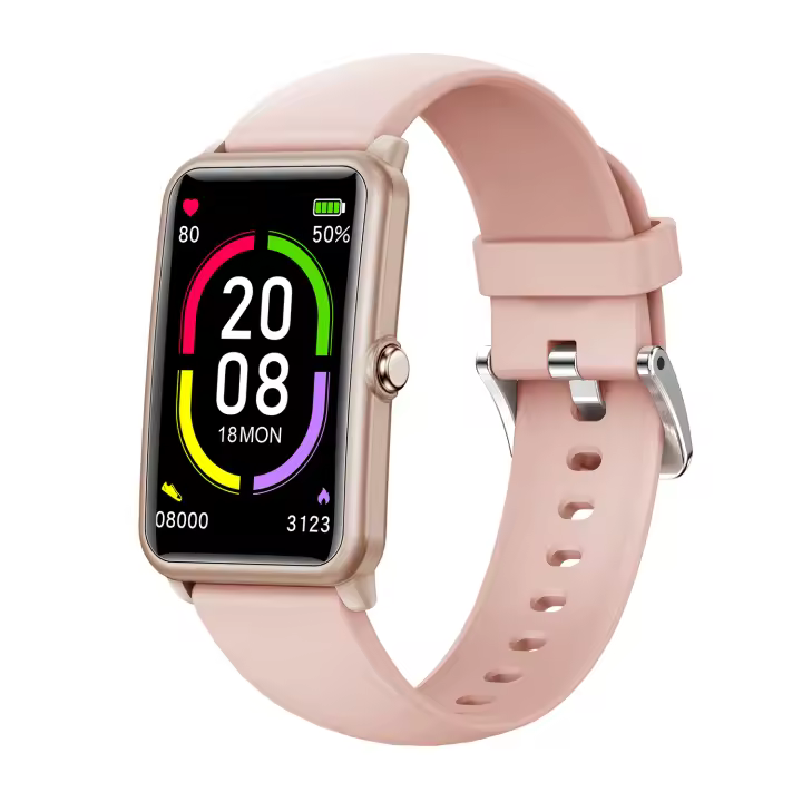 DAM. Brazalete inteligente H86B con monitor de tensión y cardiaco. Varios modos deportivos, sumergible, notificaciones de apps. 3x0,5x4,2cm - 1