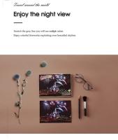 Set De 4 Pinturas De Rascado Para Niños Paisaje Urbano Escena Nocturna Juguete Educativo Para Decoración De Habitaciones Regalo De Cumpleaños - details 1