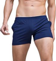 Shorts De Correr Para Hombre Active Algodón Entrenamiento En El Gimnasio Dormir Con Bolsillo Cintura Elástica Casual Pijama Jogger Uso Doméstico - details 4