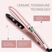 Placa de Melo Profesional Keratin Therapy Pro, queratina y aceite Almendras, Placas flotantes extrlargas, Alisador de pelo Profesional, Cerámica, 5 temperaturas hasta 230 °C, Digitalcalentamiento, muy adoptado para uso en casa y Viajes - details 8