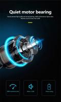 Cortadora Eléctrica T9 Para Hombres Cepillo De Barba Recortadora De Pelo Con Batería Recargable Apto Para Corte Seco Y Húmedo Tiempo De Carga Rápida Máquina De Afeitar Viaje Recortadora De Pelo Para El Hogar - details 3