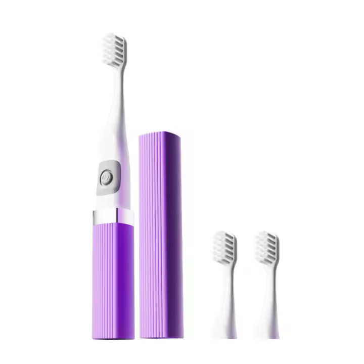 Cepillo De Dientes Eléctrico Jian Marca Mini Y Portátil Con Cabeza Oval Para Limpieza Profunda IPX7 Impermeable Nueva Diseño Para Adultos - 1