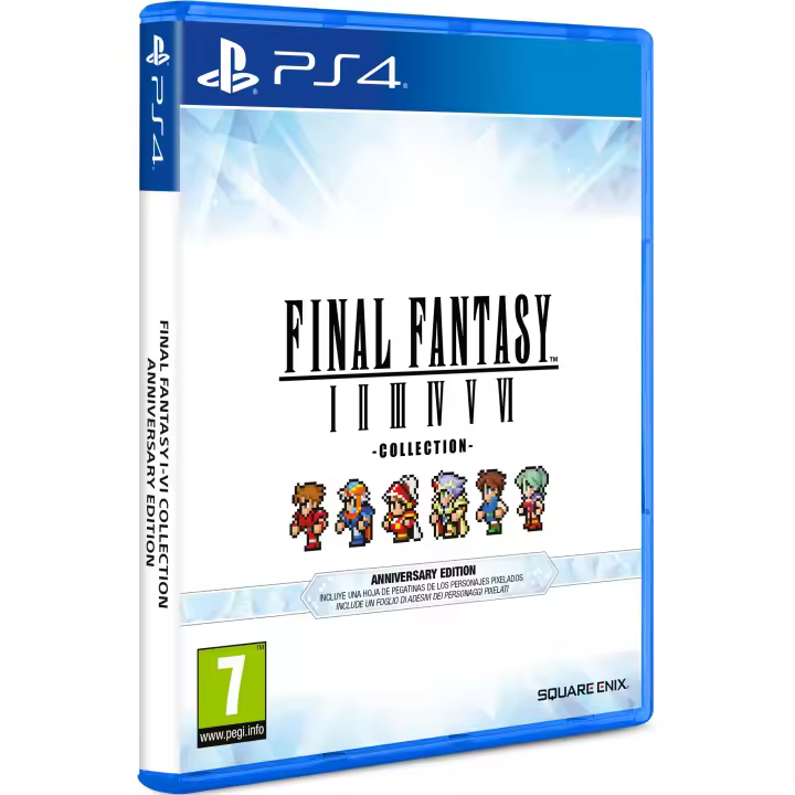 FINAL FANTASY I-VI COLLECTION ANNIVERSARY EDITION ELIGE VERSIÓN ESPAÑOLA PLAYSTATION PS4 NINTENDO SWITCH JUEGO FÍSICO     VERSIÓN ESPAÑOLA GARANTÍA EU - 1