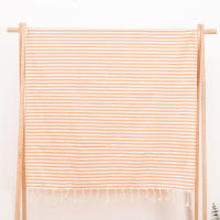 Toalla De Baño Grande De Playa Estilo Turco YEUZLICOTTON 100% Algodón 100x180CM Con Borlas Y Rayas Para Spa Sauna Y Viajes - details 8