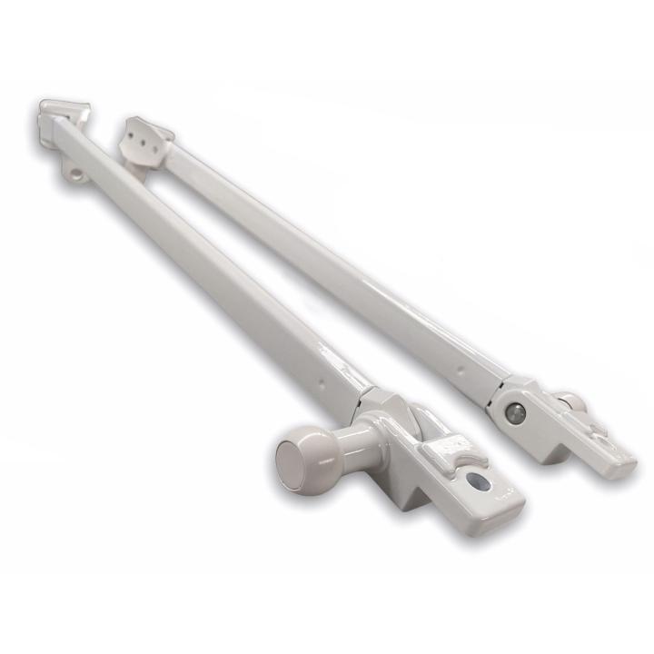 Teletoldo - Brazos para Toldos de Balcón de 50 Cm - Sistema de Aluminio y Zamak