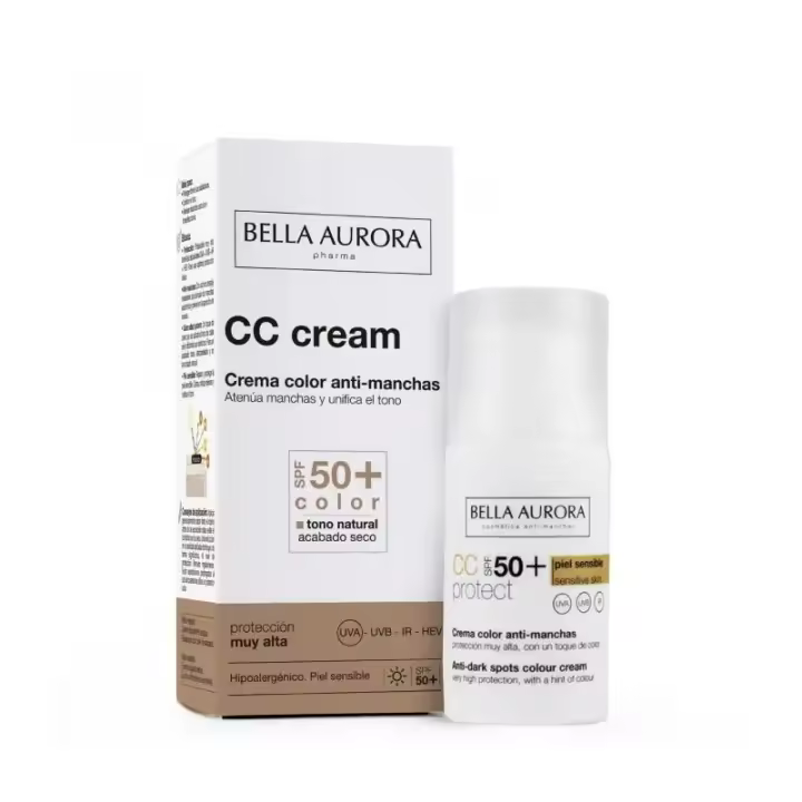 Bella Aurora Cc Cream Spf50+ Piel Sensible - 1
