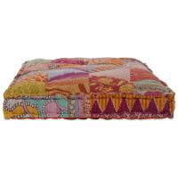 Cojín de sofá de palets vidaXL de tela patchwork - details 2