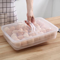 Caja De Almacenamiento De Huevos Con Tapa 10/18/34 Cuadrículas Organizador De Huevos Para Nevera Resistente Al Agua Y Desgaste - details 3