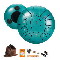 Kit De Tambor De Lenguas Miwayer 6" Con 11 Notas Herramienta De Alivio De Ansiedad Instrumento De Sonido Para Yoga/Medicina/Aire Libre - details 10