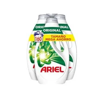 Ariel Detergente Líquido para Lavadora Original 160 Lavados Pack (4x40) - 1