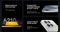 XIAOMI POCO F8 Pro 5G 12+256GB, Triple cámara de 50MP con OIS, Pantalla AMOLED de 6,59” 120Hz, Snapdragon 8 Elite, Hypercharge 100W, Cargador no Incluido - details 2