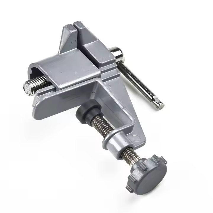 vice De Mesa Mini Para Trabajo En Metal Herramienta De Reparación Y Joyería Multifuncional Con Abrazadera Pesada Para DIY - 1