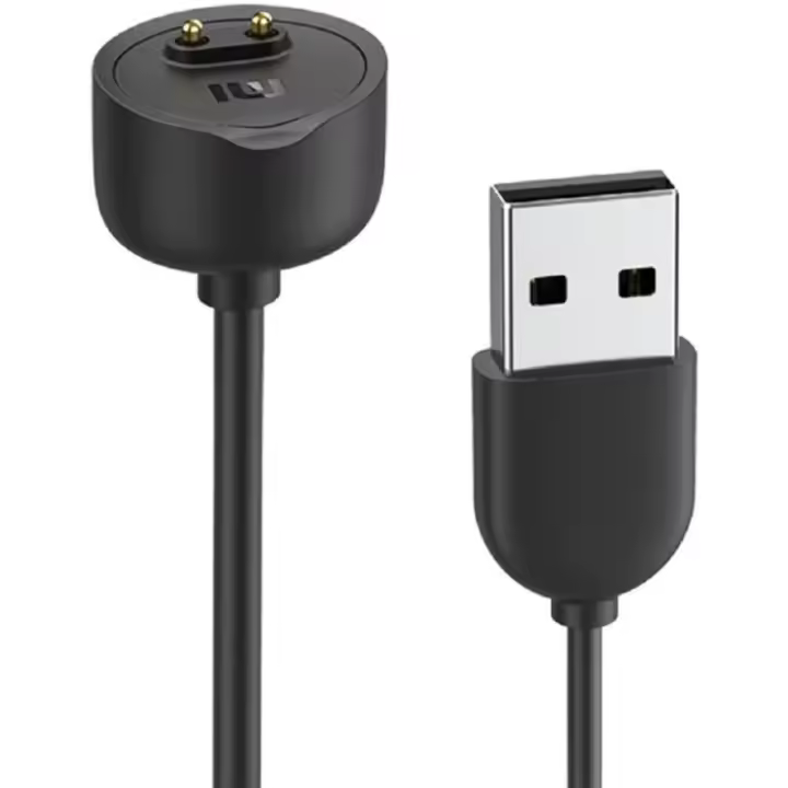 Cable cargador USB para XIAOMI MI BAND 5 ⋆ 6 ⋆ 7 ⋆ Base de carga para smartband ⋆ Compatible con reloj deportivo y pulsera inteligente ⋆ Carga segura y eficiente ⋆ Diseño compacto ⋆ Ideal como repuesto o para uso diario en casa y oficina - 1
